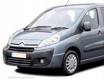 Citroen Dispatch - Chrom Grill Kühlergrill Stoßstange Anziehungspunkte Tuning