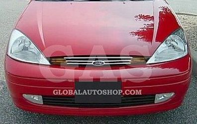 Ford Focus - Chrom Grill Stoßstange Anziehungspunkte Tuning