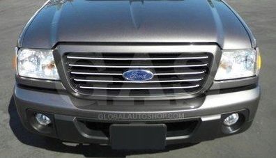 Ford Ranger Sport - Chrom Grill Kühlergrill Stoßstange Anziehungspunkte Tuning