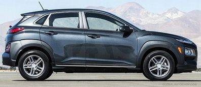 Hyundai KONA - CHROM-Lamellen für verchromte Seitentüren