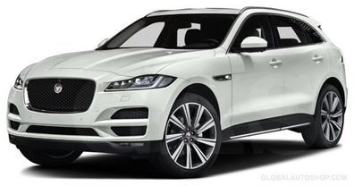 JAGUAR F-PACE - CHROM Seitentür-Zierleisten aus Chrom