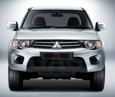 Mitsubishi Triton/ Strada - Chrom Grill Stoßstange Anziehungspunkte Tuning