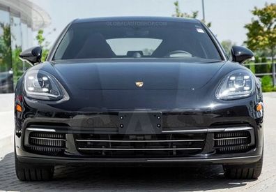 Porsche Panamera - Chrom Grill Stoßstange Anziehungspunkte Tuning