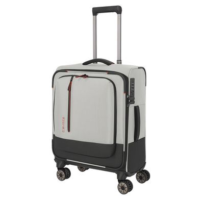 Travelite Crosslite 5.0 4w Trolley S 092947, natur, Unisex