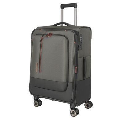 Travelite Crosslite 5.0 4w Trolley M 092948, olive, Unisex