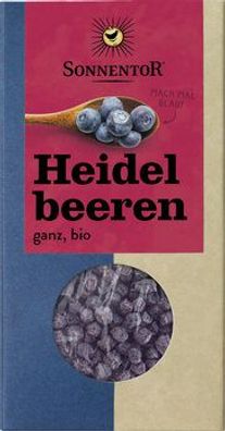 Sonnentor 3x Heidelbeeren ganz, Packung 45g