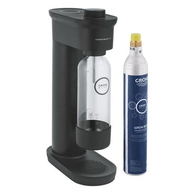 Grohe Blue Fizz Starter Set schwarz Trinkwassersprudler