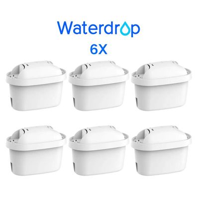 Waterdrop Filterkartuschen, Ersatz für Brita® Maxtra + ® Plus (6)