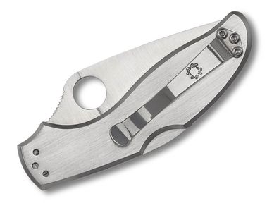 Spyderco UpTern Silver CombinationEdge