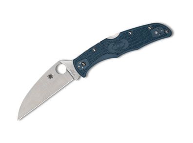 Spyderco Endura 4 Lightweight Wharncliffe K390 Blue PlainEdge