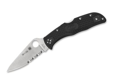 Spyderco Endela Lightweight Thin Red Line Combination