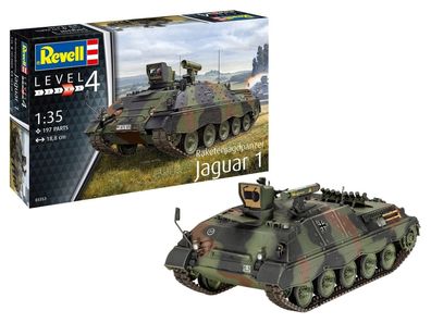 Revell Raketenjagdpanzer Jaguar 1 in 1:35 Bausatz Bundeswehr 03353