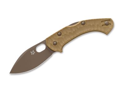 Fox Knives Zero 2.0 Desert Warrior FRN Coyote Tan