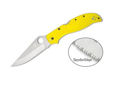 Spyderco Stretch 2 XL Lightweight Salt Yellow FRN SpyderEdge