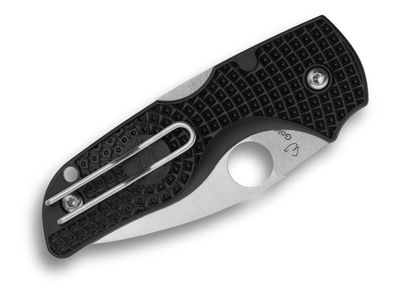 Spyderco Lil’ Native Lightweight Black FRN PlainEdge