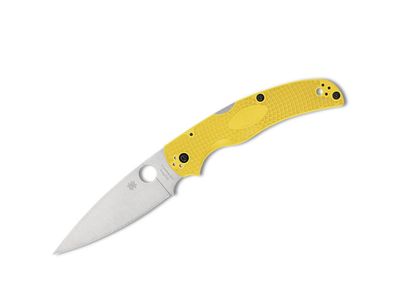 Spyderco Native Chief Lightweight Salt CPM MagnaCut Yellow FRN PlainEdge