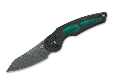 Fox Knives Jupiter Titanium Malachite Damascus