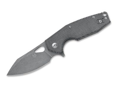 Fox Knives Yaru Micarta Black