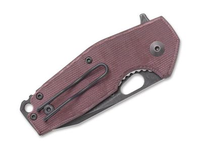 Fox Knives Suru Micarta Burgundy