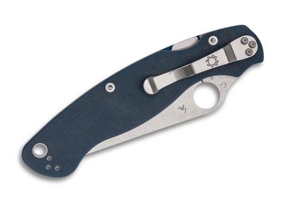 Spyderco Military 2 CPM SPY27 G10 Blue PlainEdge