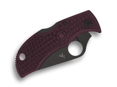 Spyderco Manbug Micro-Melt PD#1 Black Blade Sprint Run