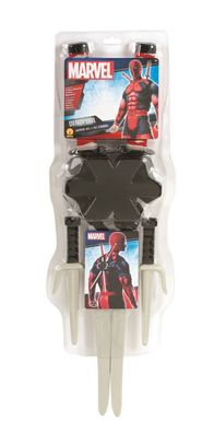 Rubies 336067 - Deadpool Weapon Kit, Waffenset Kostümzubehör, Marvel