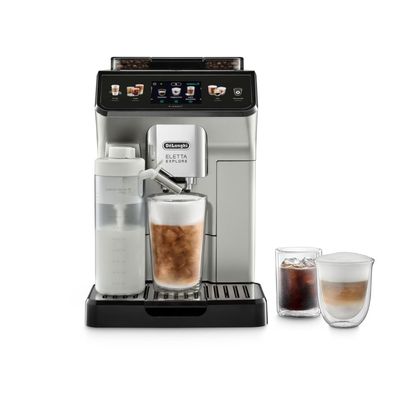 De'Longhi Eletta Explore Cold Brew ECAM450.65.S silber Kaffeevollautomat