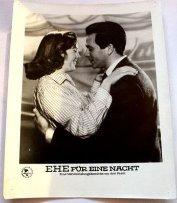 Ehe für eine Nacht Adrian Hoven Hannelore Bollmann, Gunnar Kinoaushangfoto 30x24cm 1