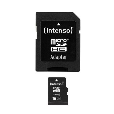 Intenso Micro SDHC Card 16 GB class 10