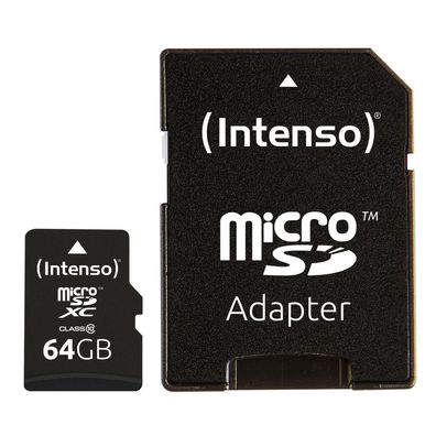 Intenso Micro SDXC Card 64 GB class 10