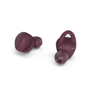 HAMA Bluetooth®-Kopfhörer "LiberoBuds", In-Ear, Full Wireless, Ladestation, Rot