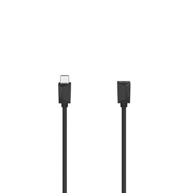 HAMA USB-C-Verlängerungskabel, "Full-Featured", USB 3.2 Gen1, 5 Gbit/ s, 0,50 m (