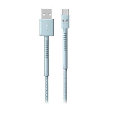 HAMA USB - USB-C Kabel "Fabriq", 2,0 m, Dusky Blue (00214999)