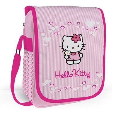 Umhänge Tasche Hello Kitty mit Glitzer