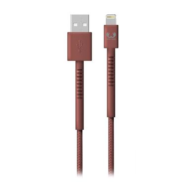 HAMA USB - Lightning-Kabel "Fabriq", 2,0 m, Safari Red (00215014)