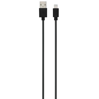 HAMA Lade-/ Datenkabel, USB-A - Lightning, 0,75 m, Schwarz, 4er-Pack (00187253)