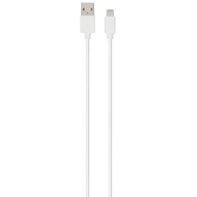 HAMA Lade-/ Datenkabel, USB-A - Lightning, 0,75 m, Weiß, 4er-Pack (00187254)