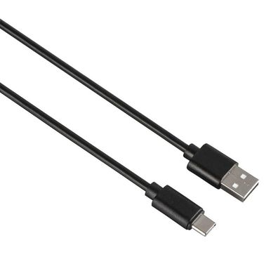 HAMA USB-C-Kabel, USB-C-Stecker - USB-A-Stecker, USB 2.0, 0,90 m (00200907)