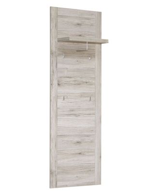 Garderobenpaneel Phil Sandeiche 62x199x35 cm Wandpaneel Garderobe Flur