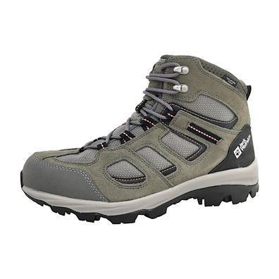 Jack Wolfskin Vojo3 Texapore Mid 4042471 Grün 6152 grey/ pink