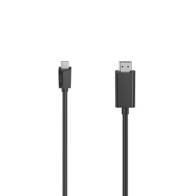 HAMA Video-Kabel, USB-C-Stecker - HDMI™-Stecker, Ultra-HD 4K, 1,50 m (00200718)