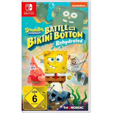 Nintendo Spongebob: Battle for Bikini Bottom Rehydrated Nintendo Switch-Spiel