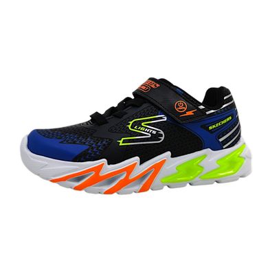 Skechers FLEX GLOW - BOLT 400138L BKBL Schwarz BKBL black/ blue