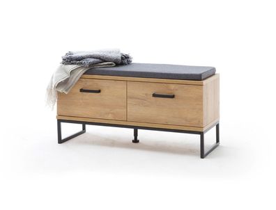 Garderobenbank Torrico 1 Grandson Oak 101x46x38 cm Dielenkommode Bank