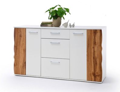 Kommode Gerda 8 Wotan Eiche Nb. 154x86x44 cm Sideboard Wohnzimmer