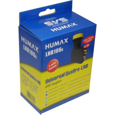 HUMAX LNB 106s Gold Quattro Universal