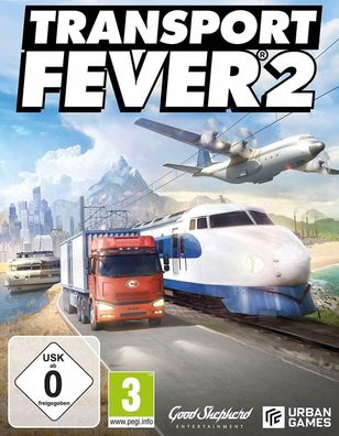 Transport Fever 2 (PC, 2019, Nur der Steam Key Download Code) Keine DVD, No CD