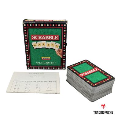 Scrabble Karten Kartenspiel Kreuzworträtsel Mattel Spear- Spiele vollständig