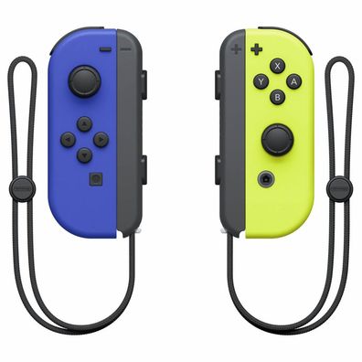 Nintendo Joy Con 2er Set, blau / neon-gelb Nintendo Switch Controller
