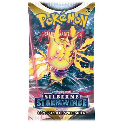 Pokémon Schwert & Schild - Silberne Sturmwinde Boosterpack